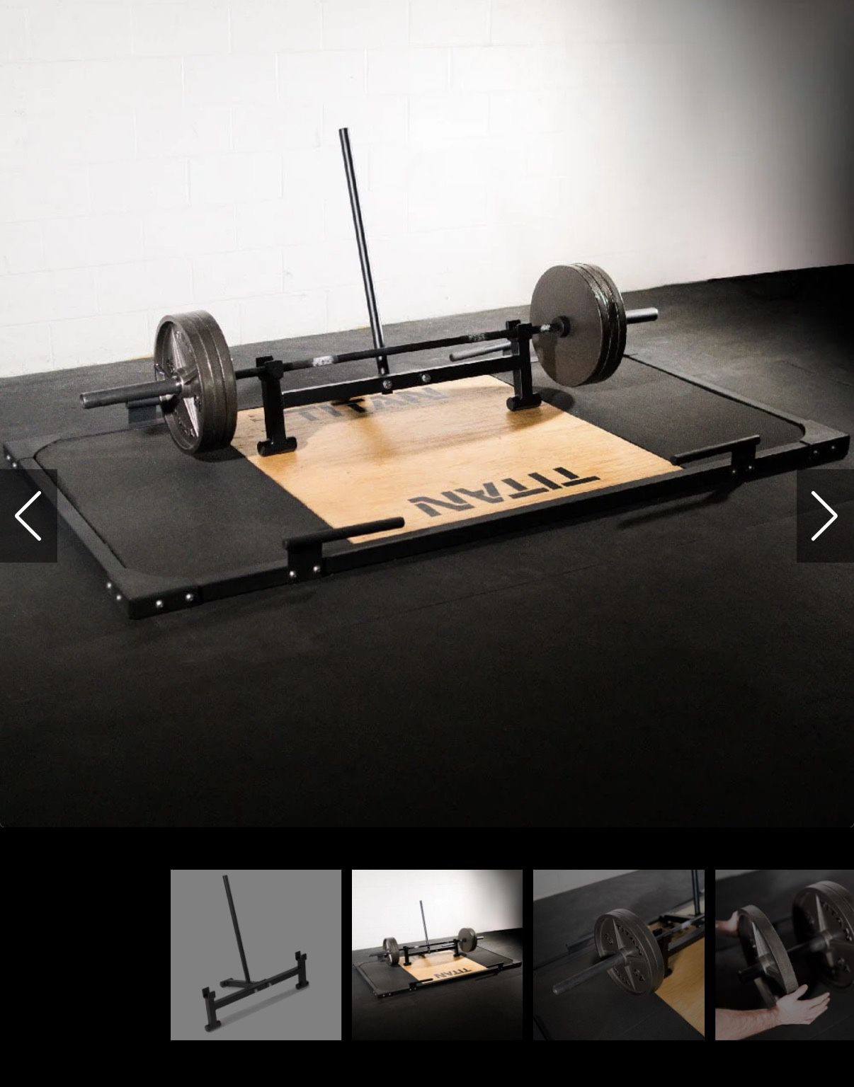Titan Fitness Deadlift Barbell Jack - photo 2