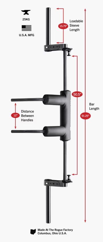 Kabuki Strength Transformer Barbell SSB - photo 2