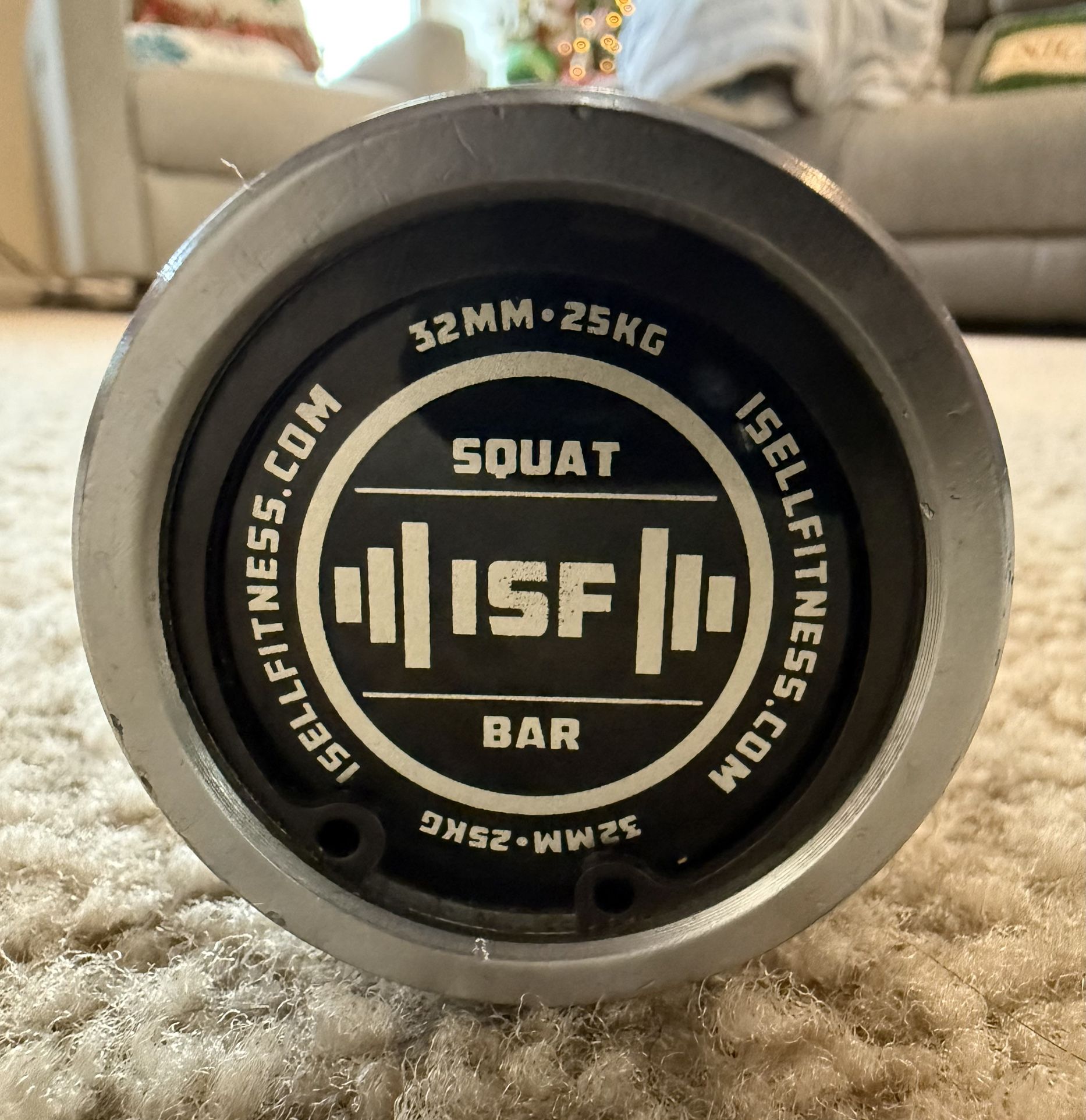 ISF Powerlifting Squat Olympic Barbell