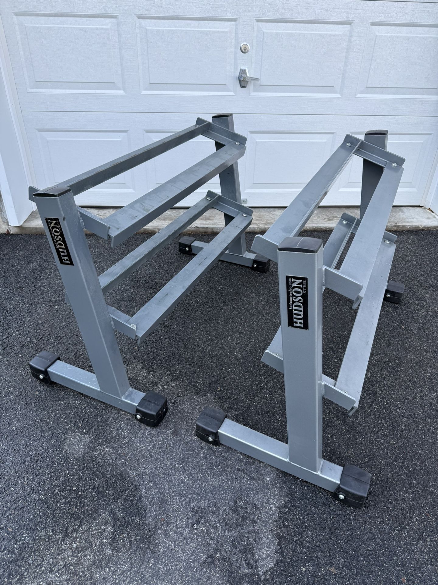 Hudson Steel Commercial Dumbbell Racks