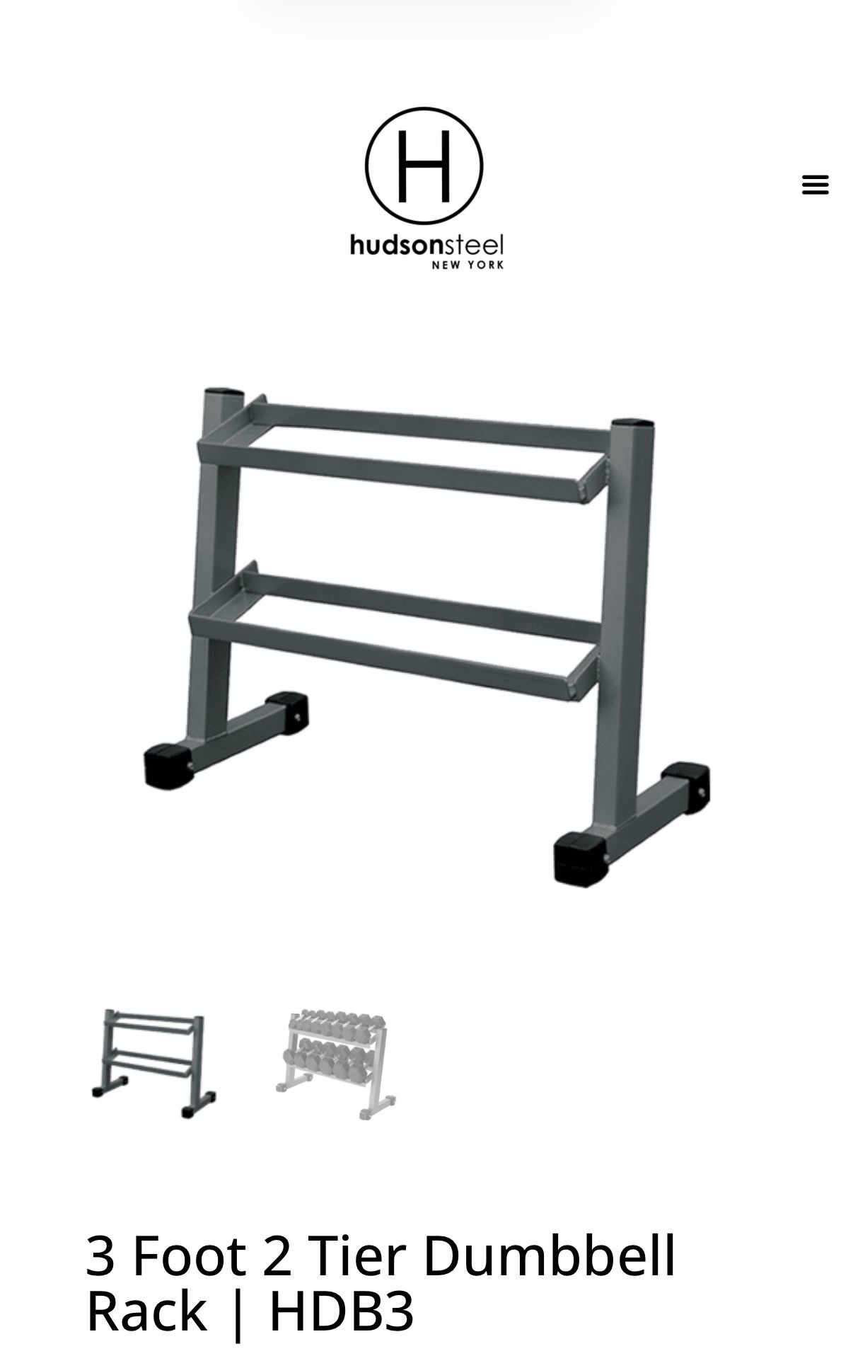 Hudson Steel Commercial Dumbbell Racks - photo 2