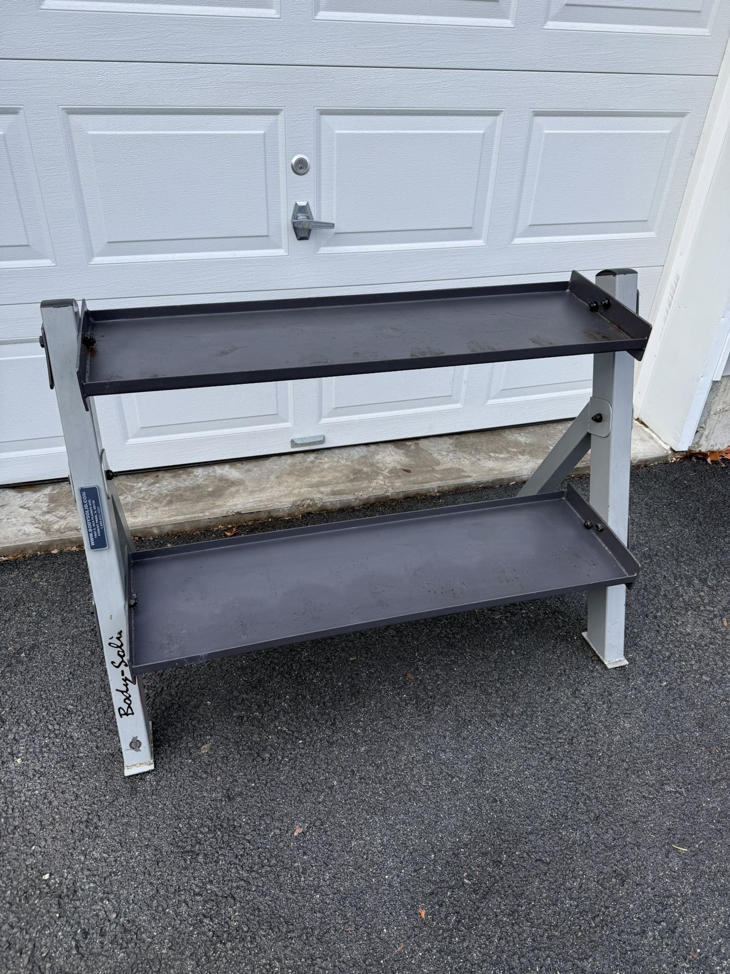 Body Solid Dumbbell And Kettlebell Storage Rack