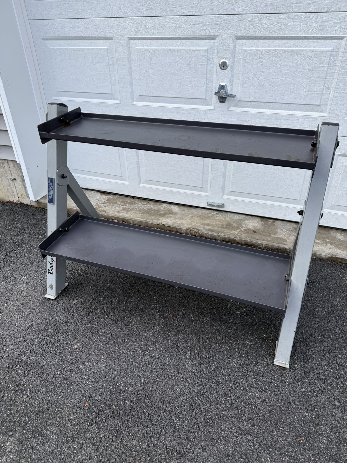 Body Solid Dumbbell And Kettlebell Storage Rack - photo 5