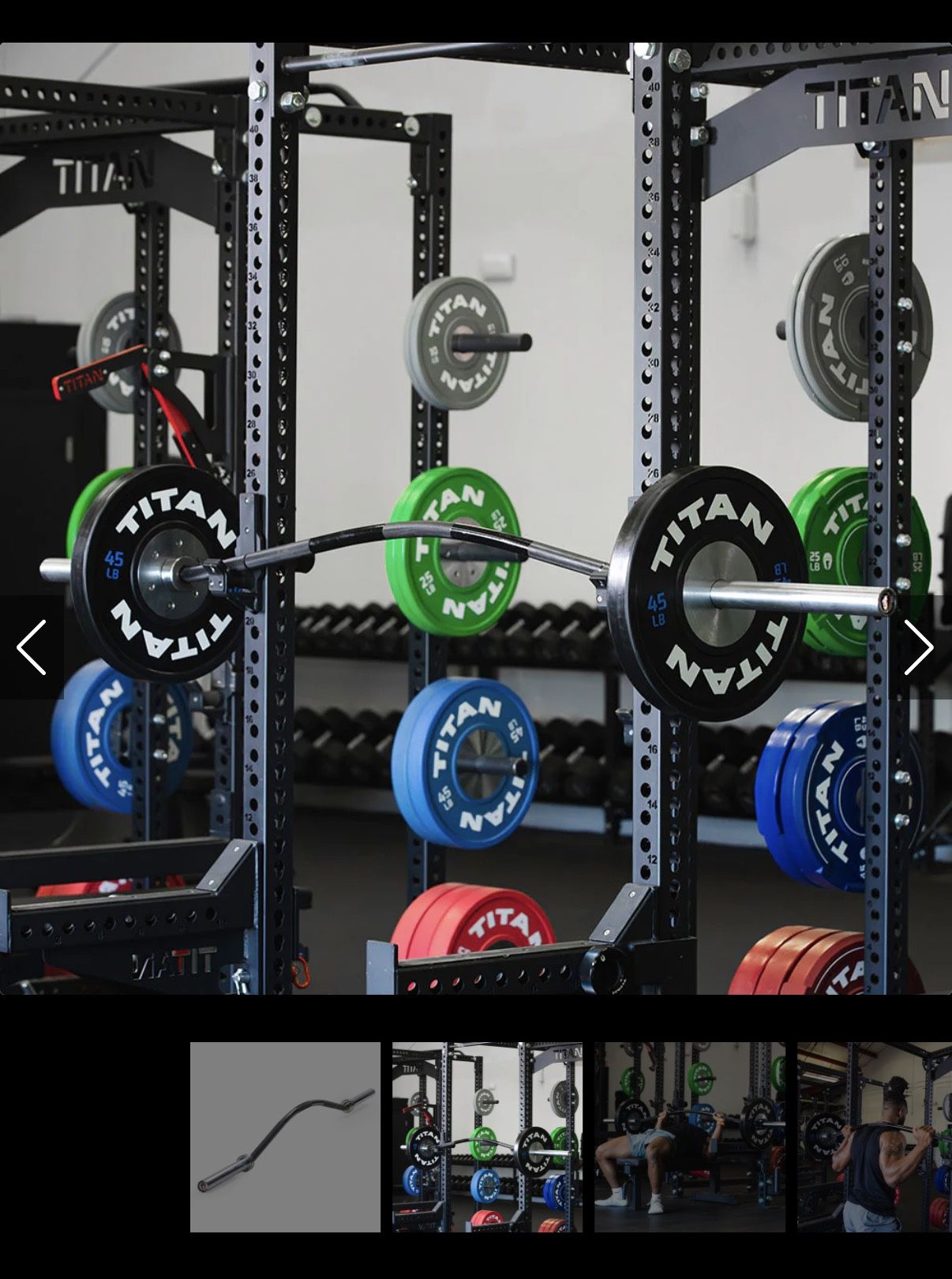 Titan Fitness Yukon Duffalo/ Buffalo Olympic Barbell - photo 5