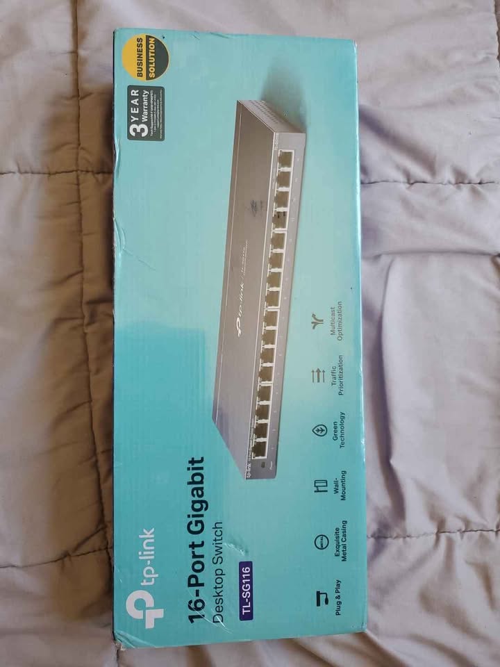 TP-Link 16 Port Gigabit Ethernet Network Switch - photo 4