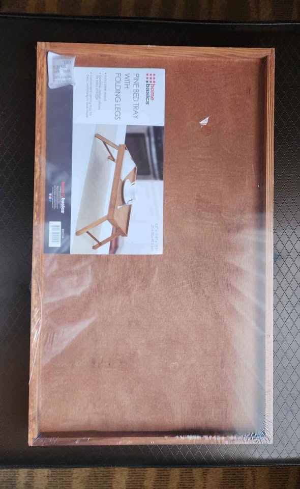 Home Basic Pine Bed Tray With Folding Legs - photo 5