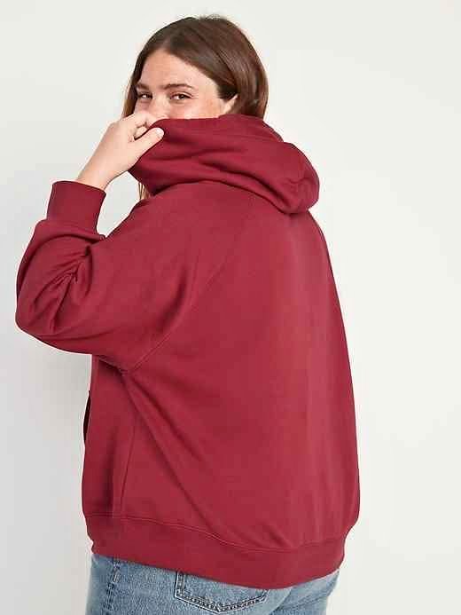 Oversized Fleece Hoodie