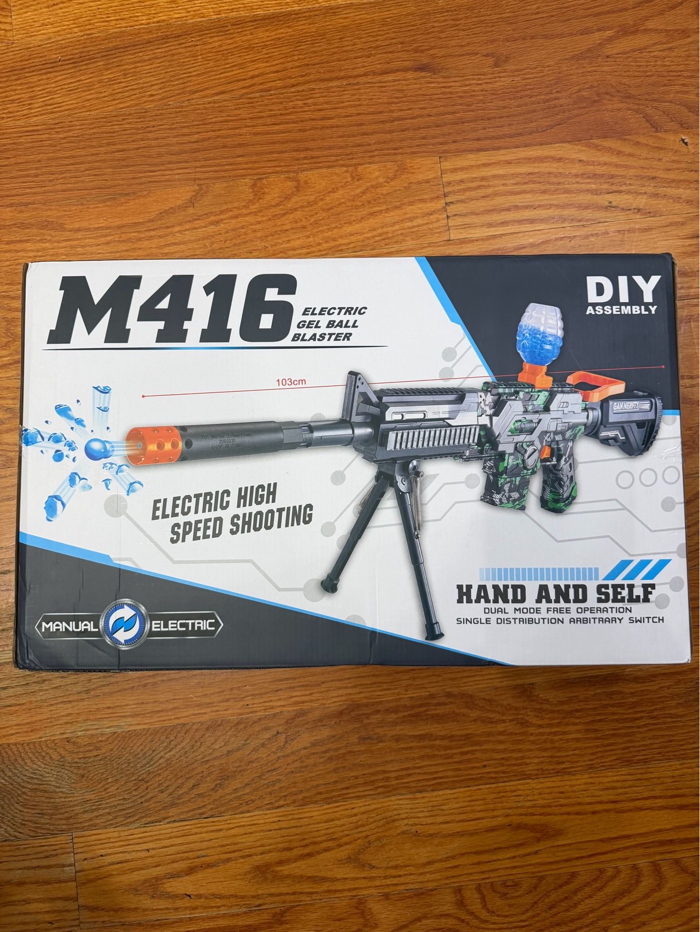 M416 Water Gun Rifle DIY Assembly 7-8mm Manual/Electric - photo 2