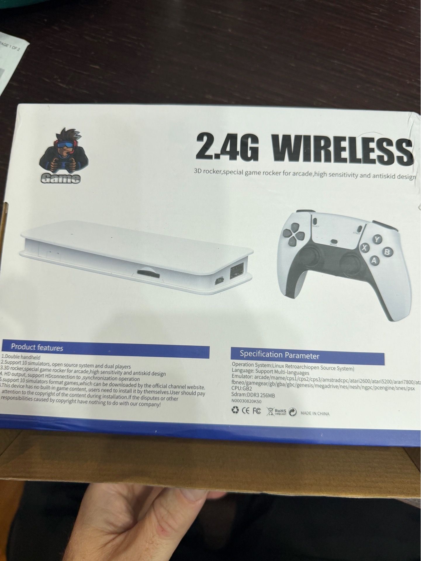 20000 Games M15 Pro Console 2.4G dual wireless - photo 3