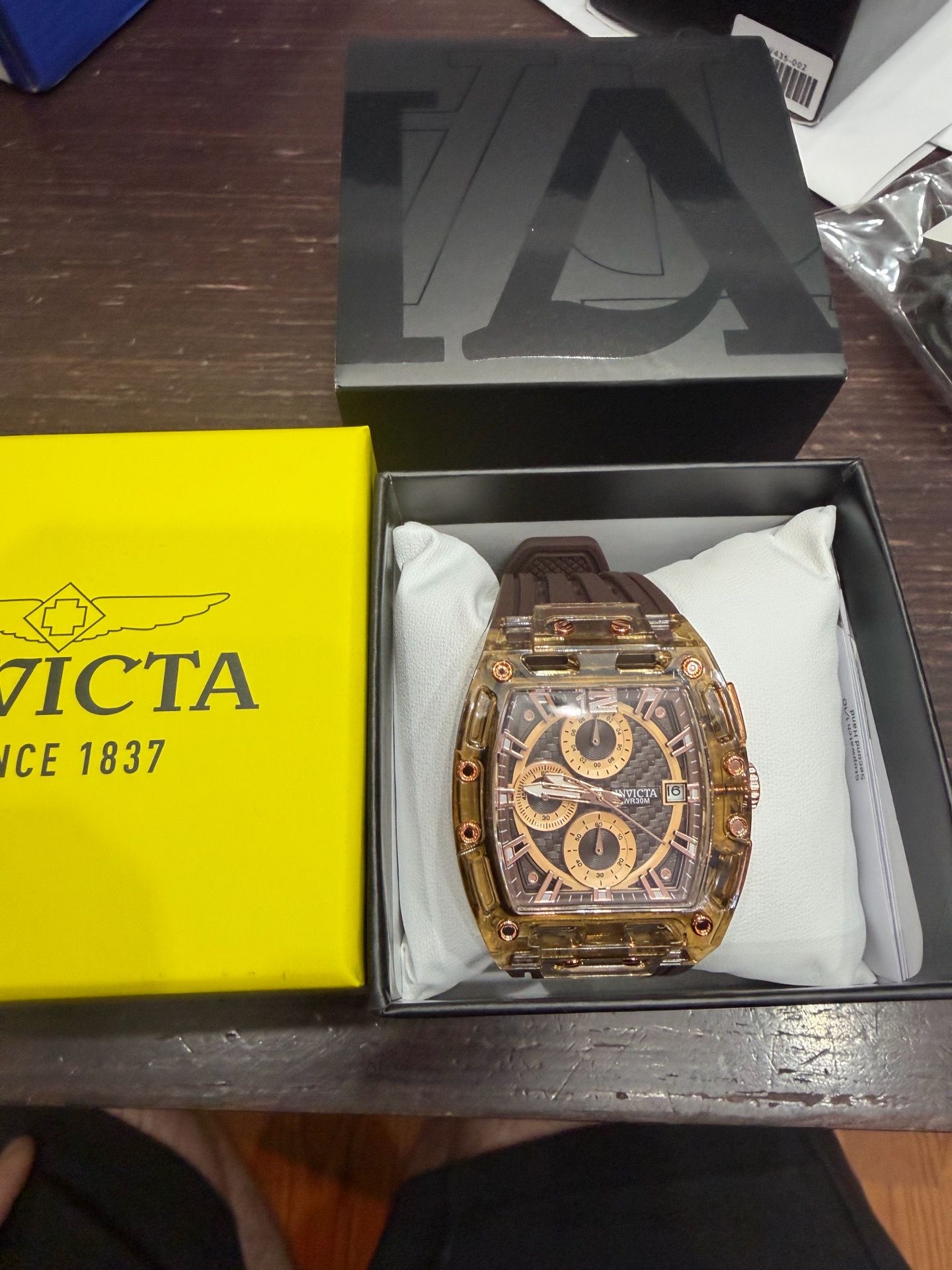 Invicta S1 Rally Allogrip Men 42mm Brown Tone 70143 - photo 2