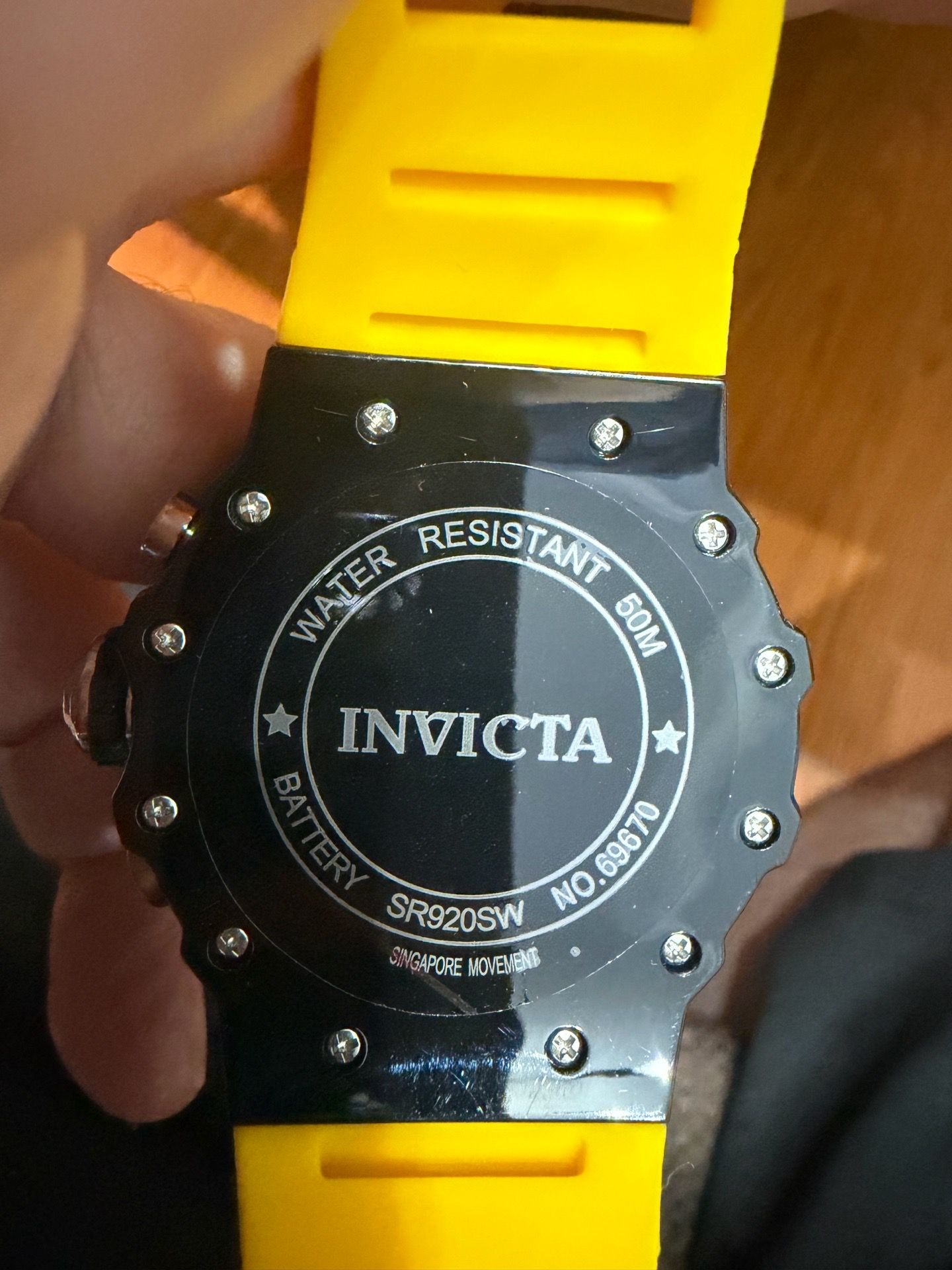 Invicta Racing Vaulthan Men's Watch - 44mm, Yellow 69670 - photo 4