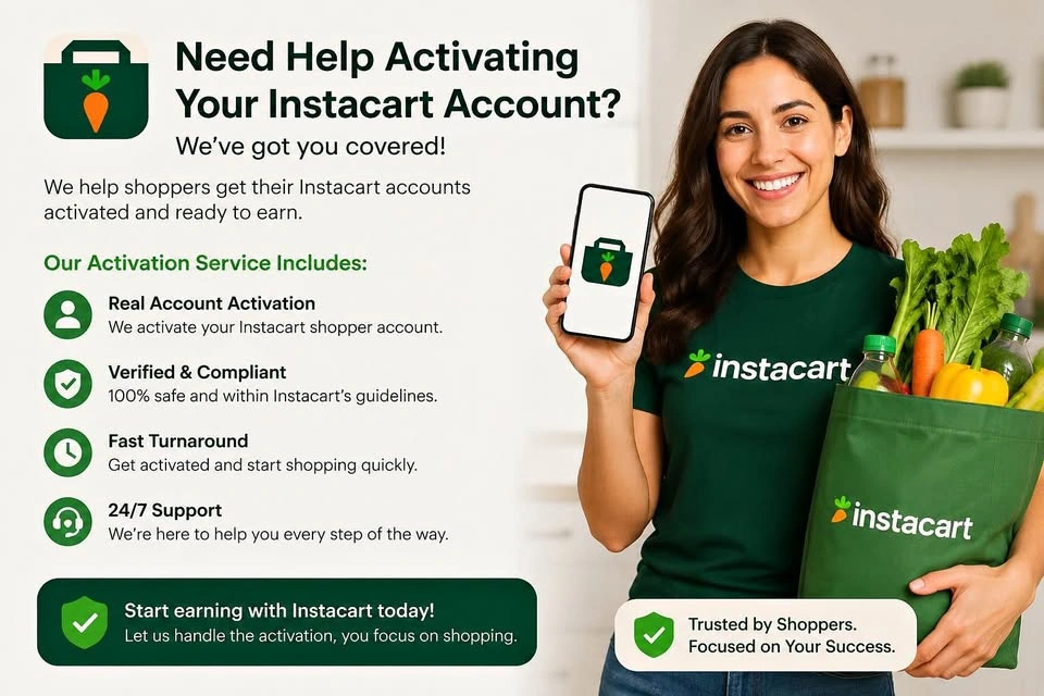 instacart accounts for sale