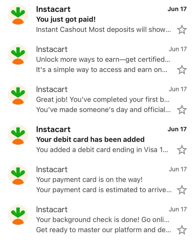 instacart accounts for sale - photo 3