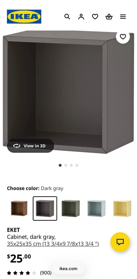 EKET IKEA Cube