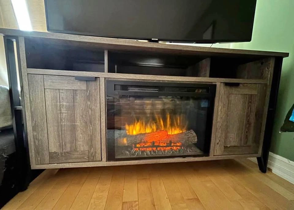Fireplace TV unit
