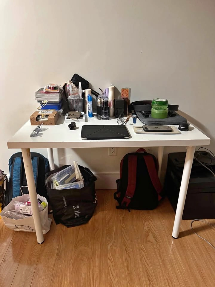 IKEA LINNMON / ADILS Desk – White
