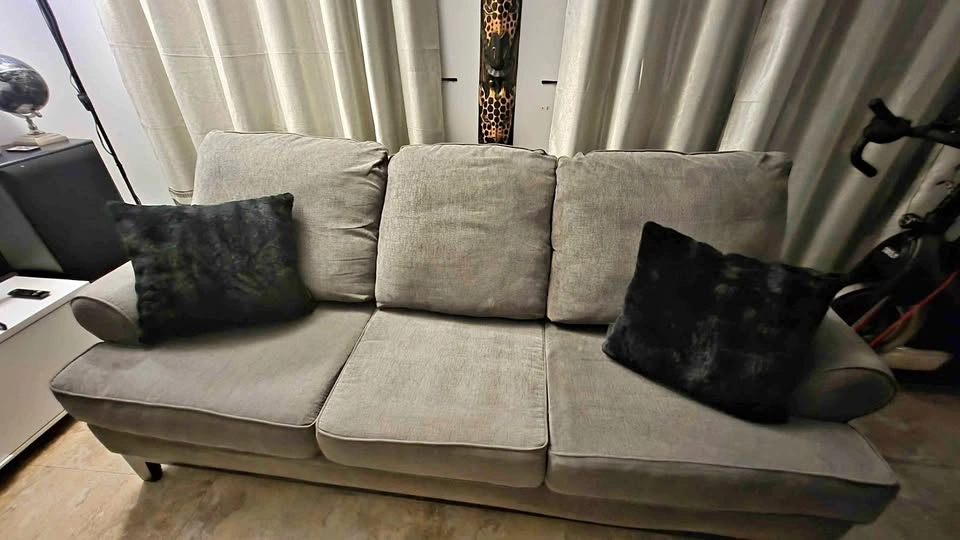 Gray 2 piece Couch Set