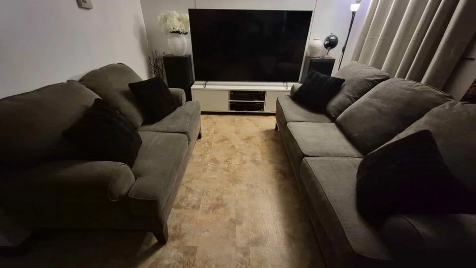 Gray 2 piece Couch Set - photo 2
