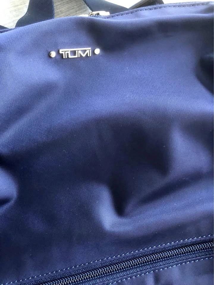 Tumi Navy Blue Nylon Backpack