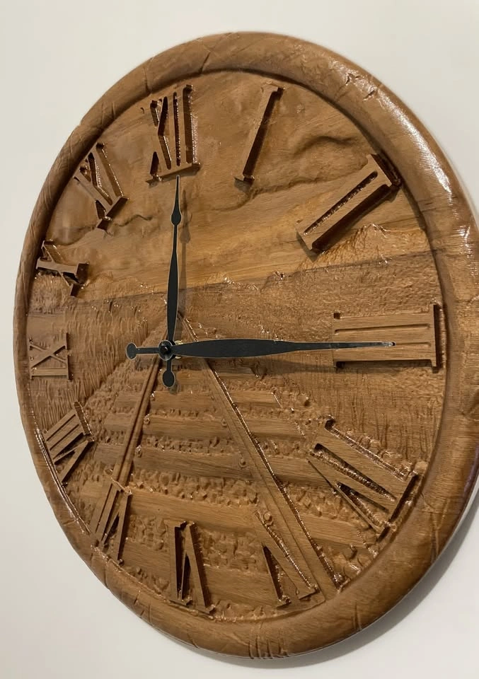 Railroad Wall Clock - photo 3
