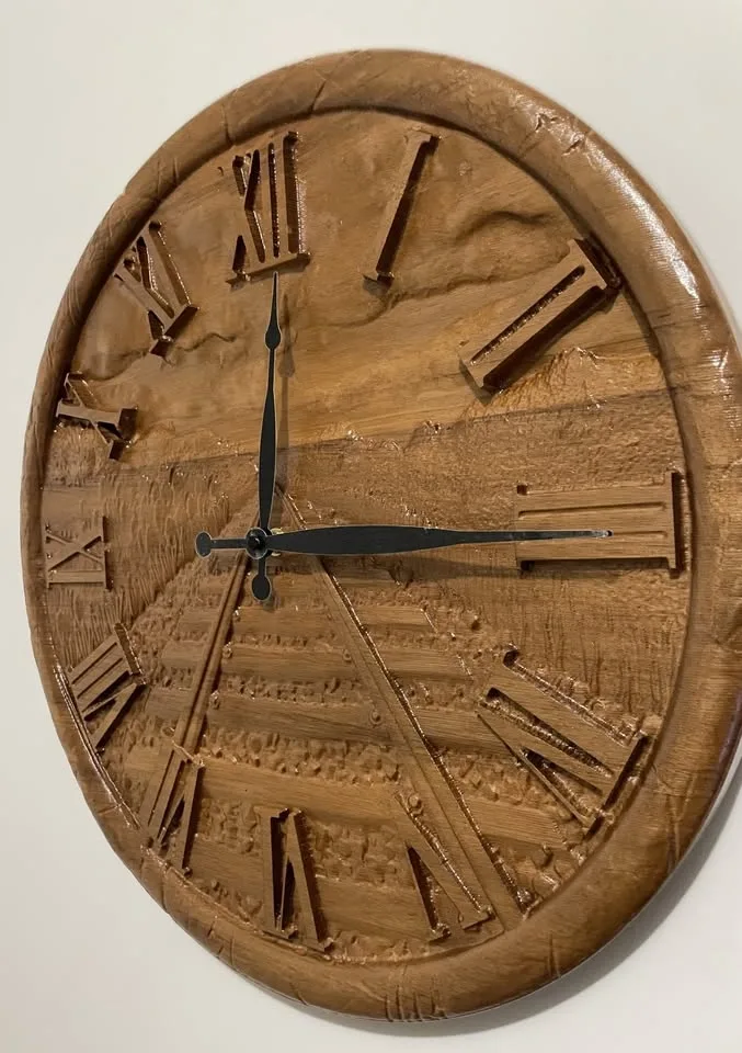 Railroad Wall Clock - photo 3