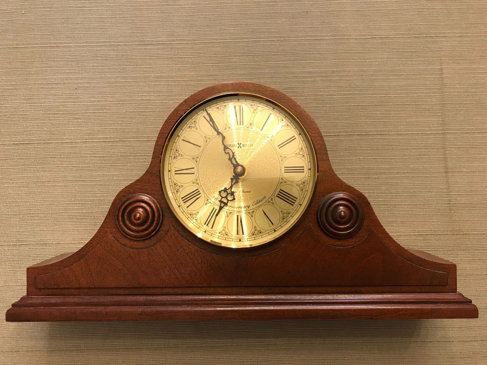 HOWARD MILLER 66th ANNIVERSARY EDITION MANTEL CLOCK