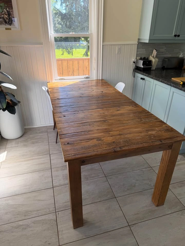 West Elm Extendable Solid Wood Farm Dining Table & Bench