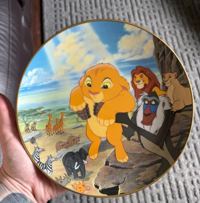 Bradford Exchange The Lion King Circle of Life Plate