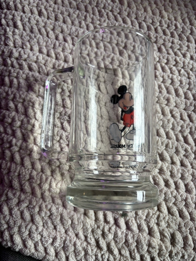 Walt Disney Productions Mickey Mouse Glass Mug - photo 2