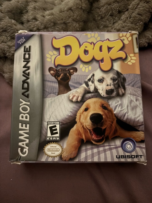 CIB Ubisoft Dogz Game Boy Advance *Game untested*