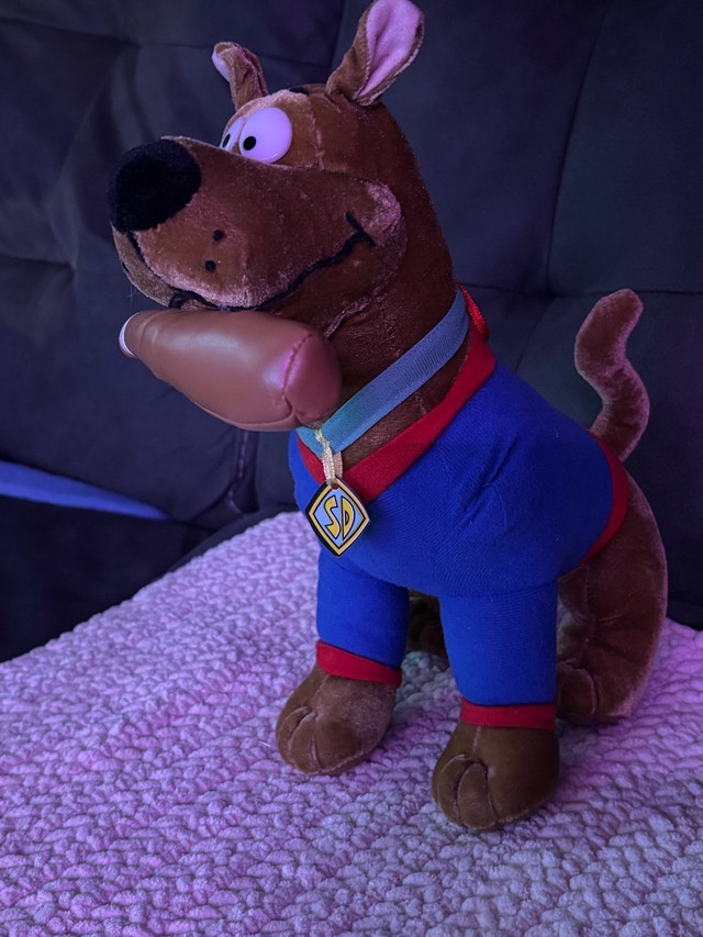 Retro Ganz Baseball Bat Scooby-Doo Plush