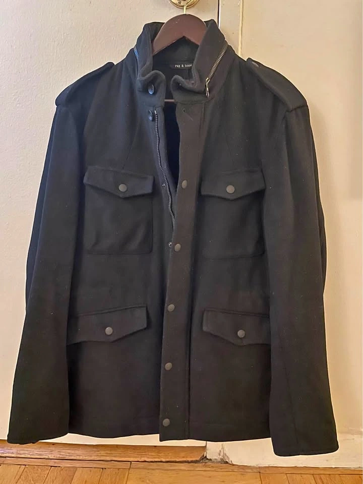 Rag & Bone Military / Field Wool Coat Jacket