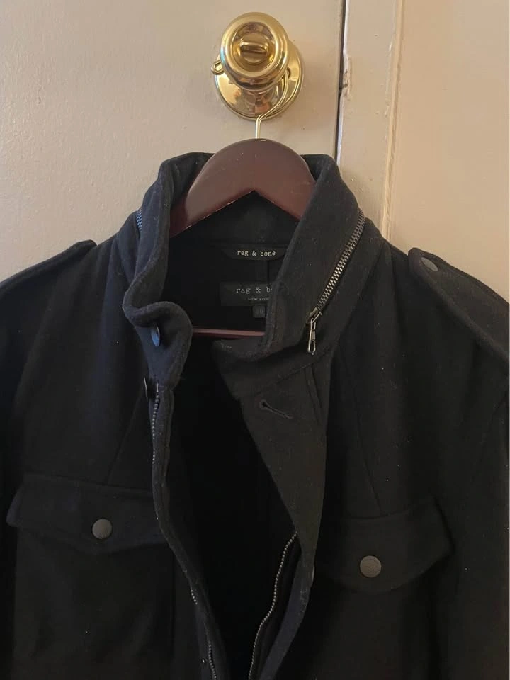 Rag & Bone Military / Field Wool Coat Jacket - photo 2