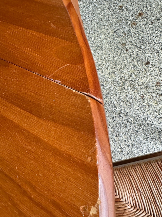 Wooden Drop Leaf Dining Set - photo 2
