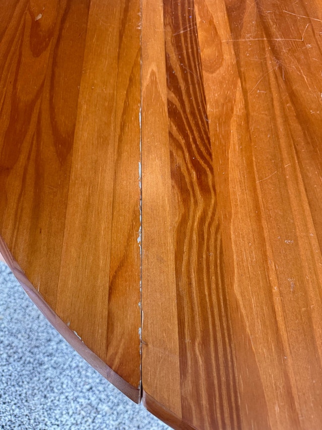 Wooden Drop Leaf Dining Set - photo 4