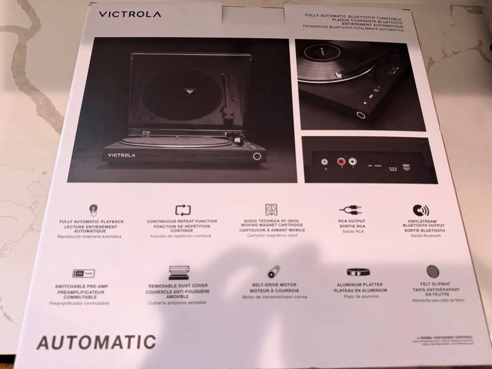Victrola Automatic Turntable: Bluetooth Belt Drive - photo 4