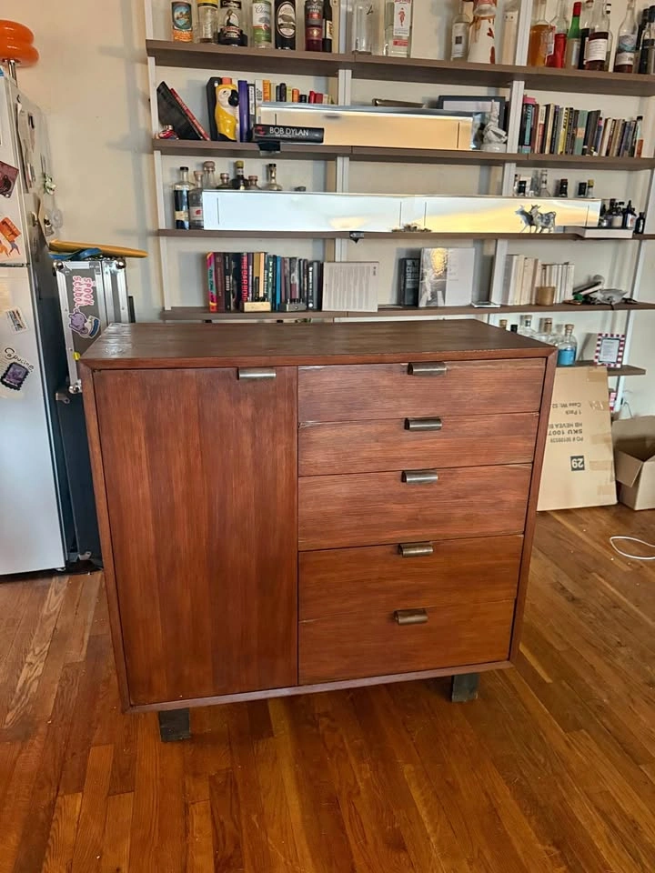 George Nelson Herman Miller Mid-Century Wood Dresser