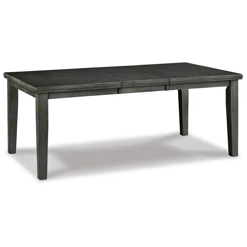 Brand New Charcoal-Black Hallanden Farmhouse Dining Table