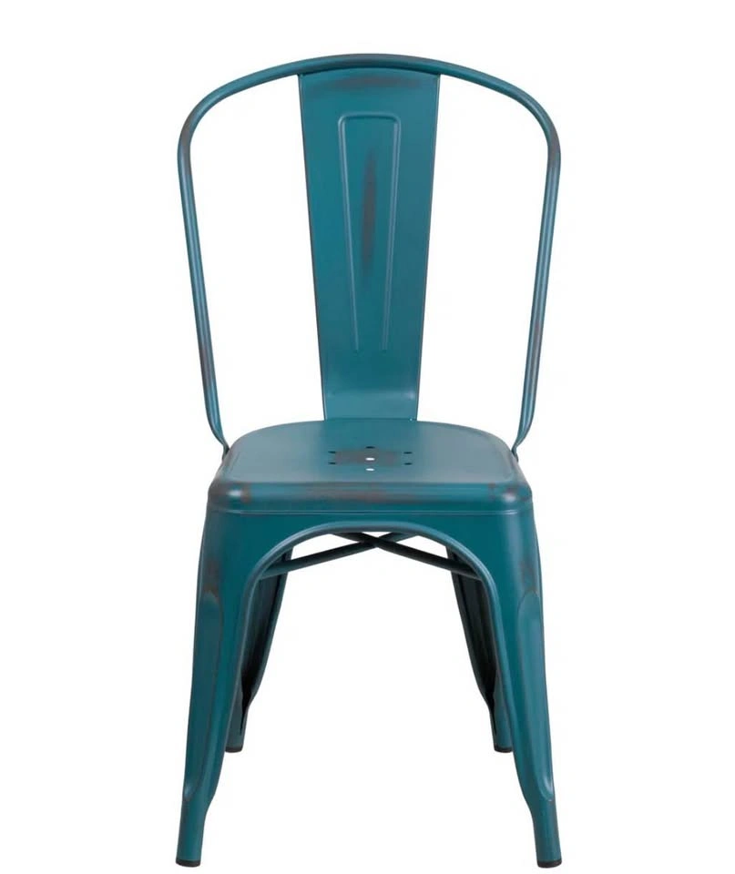 Set of 4x indoor or patio farmhouse rustic dining chairs. Brand - photo 4