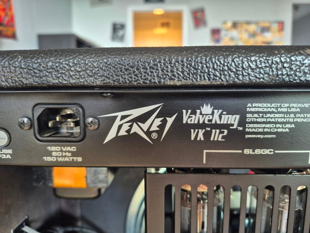 Peavy Valve King 112 Tube Amp - photo 4