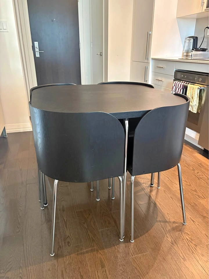 Vintage fusion dining set by Sandra Kragnert for IKEA