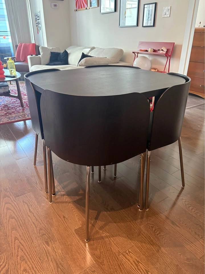 Vintage fusion dining set by Sandra Kragnert for IKEA - photo 3