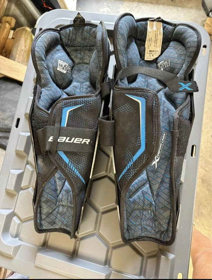 BAUER men’s hockey shin pads 16” - photo 2