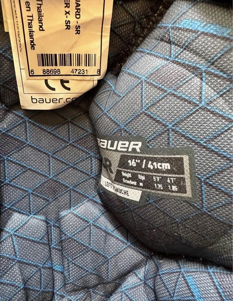 BAUER men’s hockey shin pads 16” - photo 4