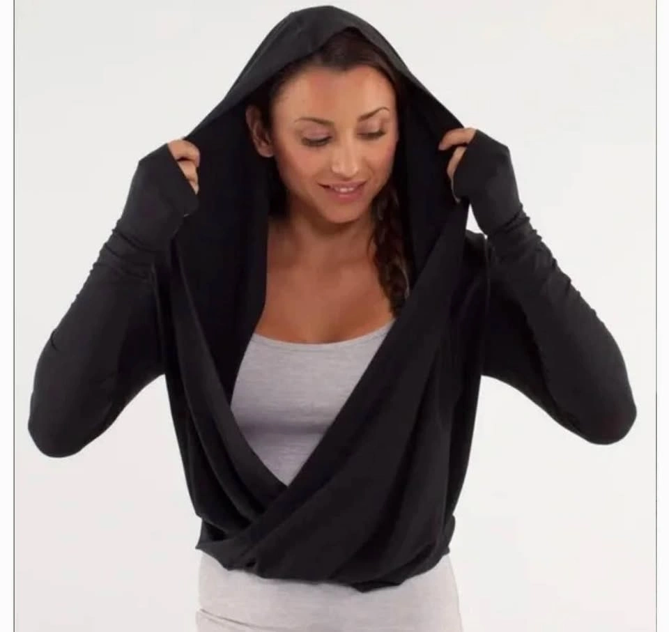 LULULEMON ICONIC WRAP SWEATER size 4 - photo 3