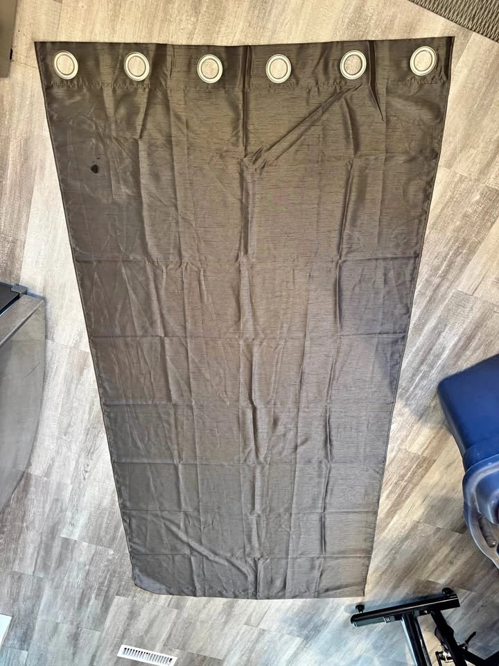 2 Full length curtain panels
