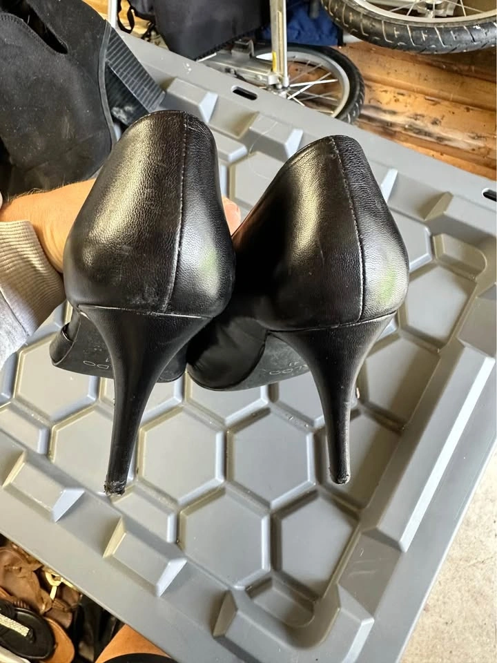 Ladies ALDO peep toe heel size 10 - photo 3