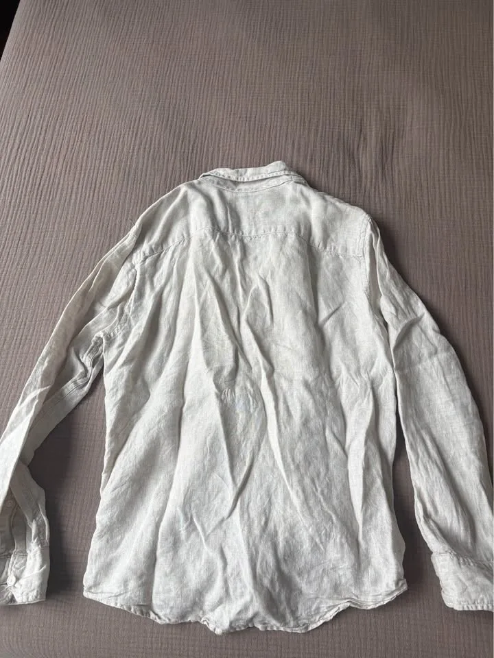 Mens Abercrombie 100% Linen Shirt - photo 3