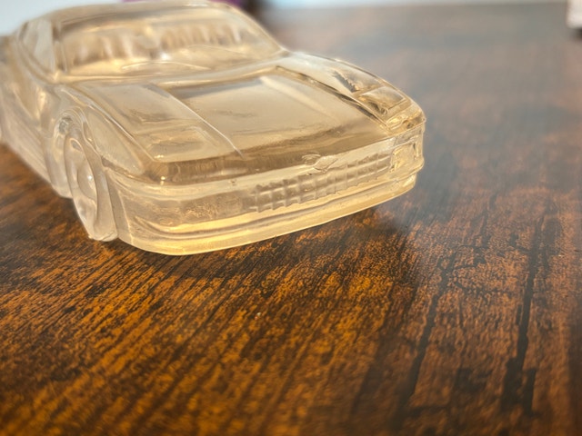 Hofbauer Lead Crystal Glass Ferrari Testarossa Paperweight - photo 3