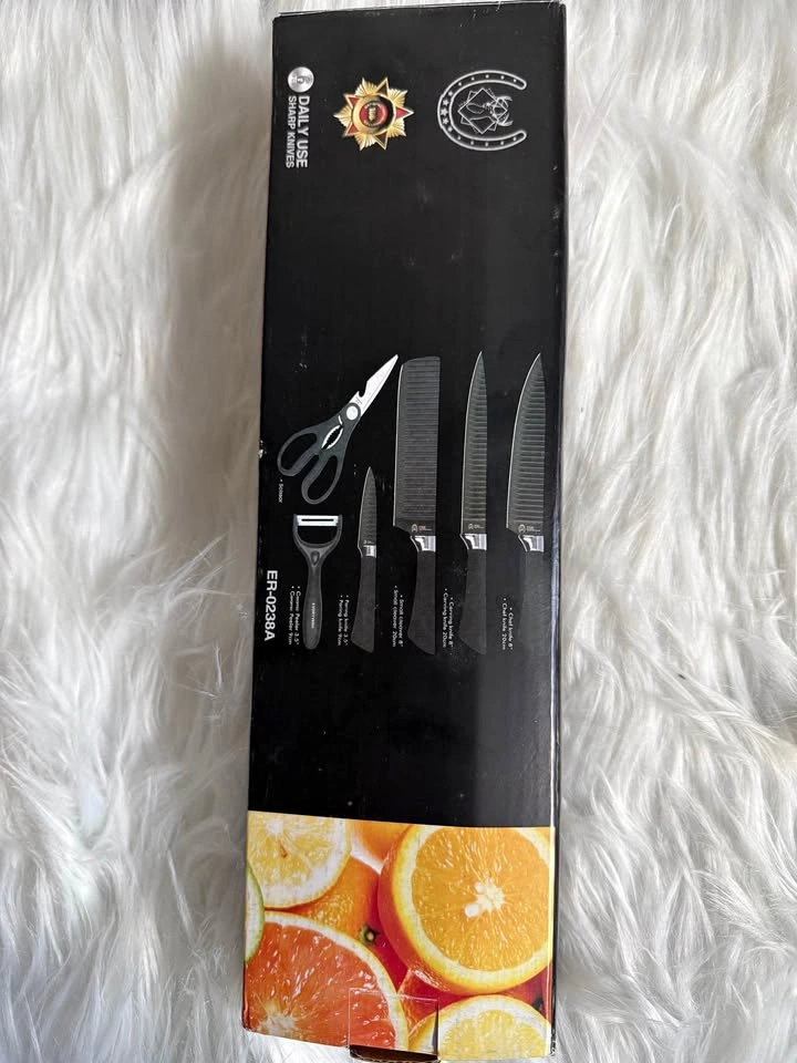 6-Piece Kitchen Knife Set